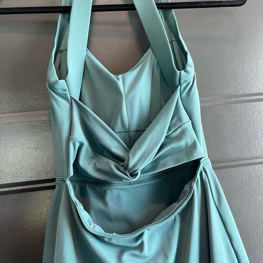 HALARA Light Teal Dress - Picture 2 of 4